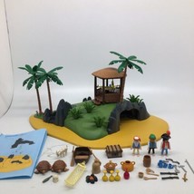 PLAYMOBIL #3799 Pirate Turtle Cove Desert Island - Incomplete- See pictures - £68.50 GBP