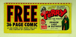Terry and the Pirates Coupon for Free Comic from Canada Dry Purchase - 1955 - £52.49 GBP