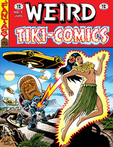 Weird Tiki Comics-with original KT quick sketch- #01 - £23.45 GBP