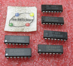 DM7408P National Semiconductor Quad 2 Input AND Gate IC 7408 TTL - NOS Q... - $6.64