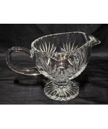 Crystal Clear Industries ESSEX Deep Bowl Gravy Sauce Boat Pitcher - Fan ... - $28.68 CAD