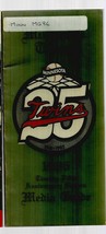 Baseball: 1986 Minnesota Twins Baseball Mlb Media Guide Ex+++ 25TH Anniversary - £6.79 GBP