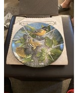 Knowles Plate Birds of Your Garden Series The Baltimore Oriole COA &amp; Boo... - £10.31 GBP