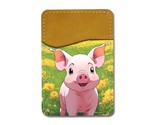 Kids Cartoon Pig Universal Phone Card Holder - $9.90