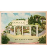 Hotel L. Michele di Anacapri Unposted Vintage Postcard Isola di Capri - £27.23 GBP