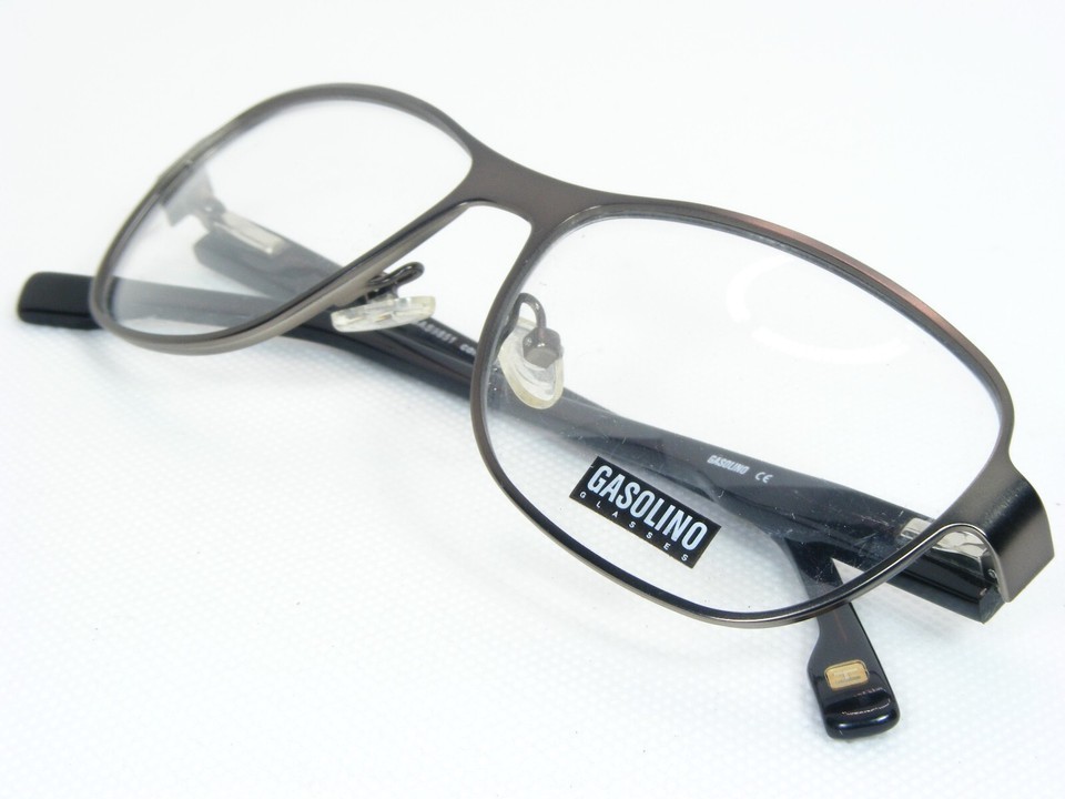 GASOLINO glasses GAS9851 Col. 2 Antique Pewter Glasses Frame 55-15-135mm-
sho... Item image 4