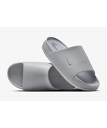 FD4116-004 Nike Calm Slide Wolf Grey Photon Dust Wolf Grey Men&#39;s Size 12 - $182.55 CAD