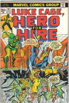 Luke Cage, Hero For Hire Comic Book #12 Marvel Comics 1973 VERY FINE - £13.86 GBP