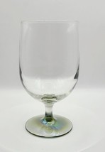 Vintage Mid-Century Modern Smoked Grey Water or Ice Tea Goblet Glass 6.2... - £1.56 GBP