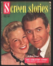 Screen Stories-June Allyson-James Stewart-Kirk Douglas-Gregory Peck-June-1949-VG - £42.07 GBP