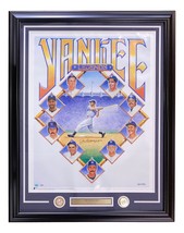Joe DiMaggio Signed Framed 24x32 New York Yankees Poster PSA LOA - £992.29 GBP