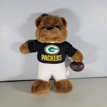 NFL Green Bay Packers 12” Plush Bear 2015 Good Stuff Co Officially Licensed - $11.98