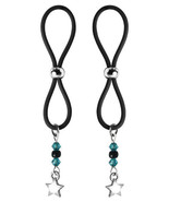 Bijoux De Nip Nipple Halos Star Charm Turquoise/black - €11,51 EUR