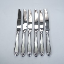 Oneida Stainless 18/10 SATIN GARNET Dinner Knives Set of 6 Flatware - £22.38 GBP