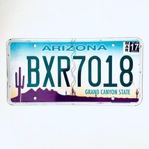 2017 United States Arizona Grand Canyon State Passenger License Plate BXR7018 - £13.15 GBP