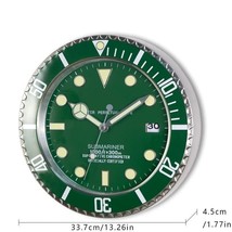 12 Inch Exquisite European Quartz Watch Design Modern Luminous Wall Clock - £69.62 GBP