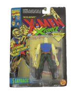 1994 X-Men Toy Biz Marvel The Evil Mutants X-Force Slayback Action Figur... - €15,72 EUR