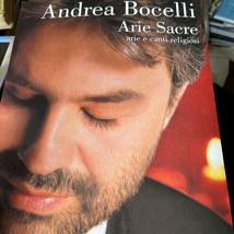 Andrea Bocelli Arie Sacre  Arie E Canti Religiosi Songbook  SEE FULL LIST - £17.06 GBP