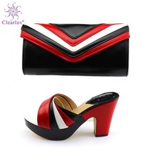 Latest Italian Designer Shoes and Bags Matching Set Nigerian Women Party Pumps R - £99.23 GBP