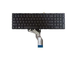 US Black Backlit English Keyboard (without frame) For HP Pavilion 15-AW0... - £67.09 GBP