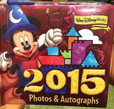 Walt Disney World 2015 Photo Album Autograph Book with Pen - £7.05 GBP