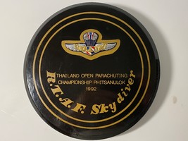 CIRA 1992, THAILAND OPEN PARACHUTING CHAMPIONSHIP, PRESENTATION PLAQUE, ... - $25.00