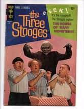 The Three Stooges #24 (Jul 1955, Gold Key) - Fine-Very Fine - £20.83 GBP
