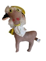 Dakin Dream Pets 7” Billy Goat Tan Plush Stuffed Animal Toy - £11.86 GBP