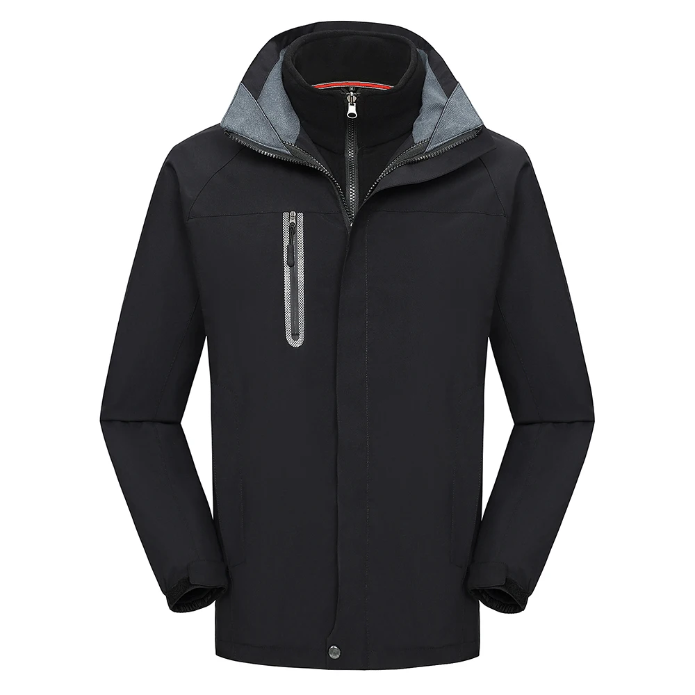  and winter men&#39;s jacket fleece thick three-in-one men&#39;s jacket windbreaker  wat - £185.08 GBP