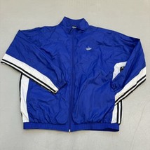 Adidas Vintage Windbreaker Jacket, Blue, XL- Has One Flaw (hole on back) - £17.40 GBP