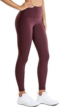 CRZ YOGA Light-Fleece Warm Leggings for Women, High Waisted Tummy Control (R474) - £13.68 GBP