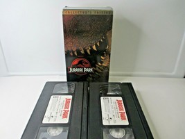 Jurassic Park (VHS VCR Movie, 2000, Collectors Edition) 2 Tape Pack - £7.27 GBP