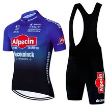 2023 ALPECIN Cycling Jersey Set Summer Short Sleeve  Men MTB Bike Cycling Clothi - £93.89 GBP
