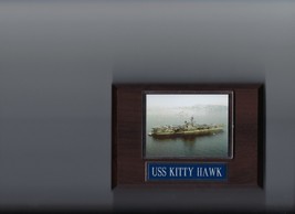 Uss Kitty Hawk Plaque CV-63 Navy Us Usa Military Ship Aircraft Carrier - £3.94 GBP