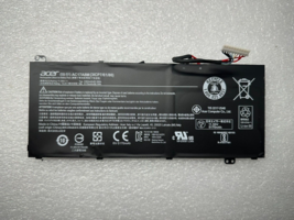 Acer Spin SP314-51-58MV genuine original battery AC17A8M - $869.38 MXN