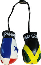 Jamaica and Panama Mini Boxing Gloves - £4.44 GBP