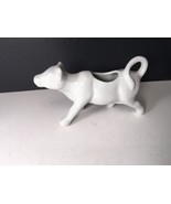 Stunning Porcelain Standing Cow Creamer in pure Snow White. Country Clas... - £7.85 GBP
