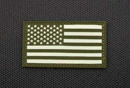 Luminescent US Flag Patch GITD CBP ICE SWAT Tactical Police Sheriff LEO ... - £12.86 GBP