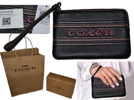 COACH Pochette-Portafoglio da Donna 100% Pelle CC01B T1P - £64.79 GBP