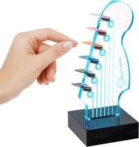 Light Up Guitar Pick Holder – 7-Color Changing Led Pick Storage Display ... - $33.99