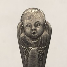 Gerbers Baby Spoon Silver Plate Vintage Figural - £7.94 GBP