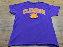 Clemson Tigers Men’s Purple Short-Sleeve T-Shirt - Fanatics - Large - £7.85 GBP