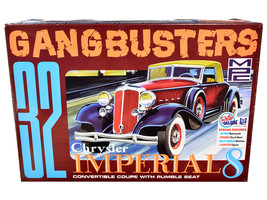 Skill 2 Model Kit 1932 Chrysler Imperial Eight with Police Motorcycle and 2 Gang - £42.14 GBP