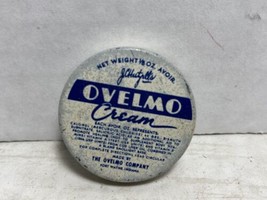 Ovelmo Cream Eczema Itching Relief Sample Vintage Tin Lithograph Used - £15.02 GBP