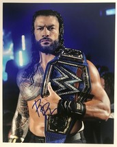 Roman Reigns Signed Autographed WWE Glossy 8x10 Photo #2 - HOLO COA - £47.18 GBP