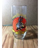 Looney Tunes &quot;Happy Birthday Bugs&quot; Bunny 50th Birthday 16oz Drinking Gla... - £6.05 GBP