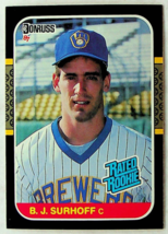 1987 Donruss Rookie Baseball Card - B. J. Surhoff #28 - $1.99