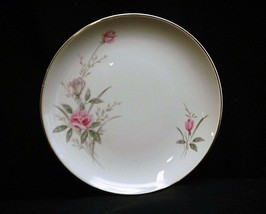 Golden Rose 6-1/4&quot; Bread &amp; Butter Plate Pink Roses Msi by Fine China of Japan - £7.90 GBP