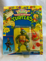 1992 Playmates Toys "REPTILE LEO" TMNT Action Figure in Blister Pack Unpunched - $178.15