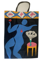 Vintage 1982 Brian Burdine Bloomingdale  Shopping Bag art deco Paper NYC 16x12&quot; - £38.88 GBP